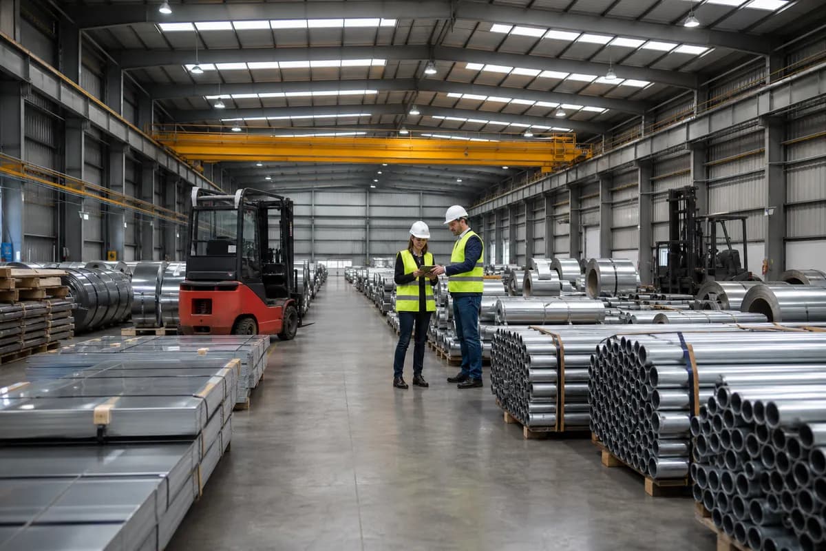 Tanzila Exports metal processing facility
